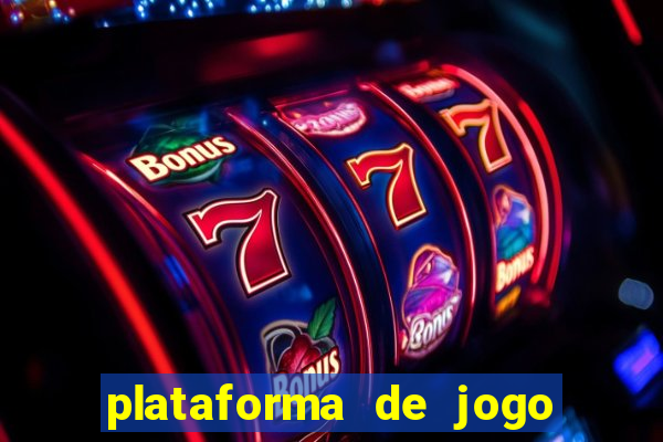 plataforma de jogo nova pagando